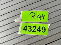 8,5 m² composiet vlonderplank grijs 420x14.5x2.3 cm - afbeelding 3 van  6