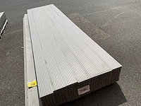 8,5 m² composiet vlonderplank grijs 420x14.5x2.3 cm - afbeelding 4 van  6
