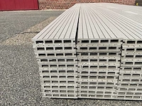 8,5 m² composiet vlonderplank grijs 420x14.5x2.3 cm - afbeelding 5 van  6