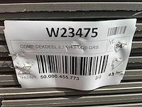 8,5 m² composiet vlonderplank grijs 420x14.5x2.3 cm - afbeelding 6 van  6