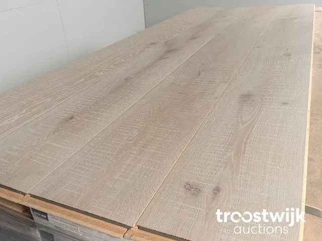 86 m2 multiplank xl eiken parket - 2200 x 220 x 14 mm - afbeelding 3 van  4