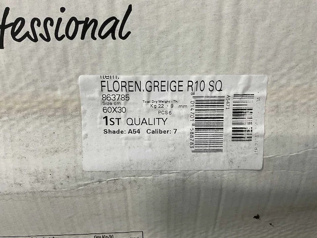 86,4m² iris ceramica - wand- en vloertegel - 60x30 cm - greige - afbeelding 8 van  9