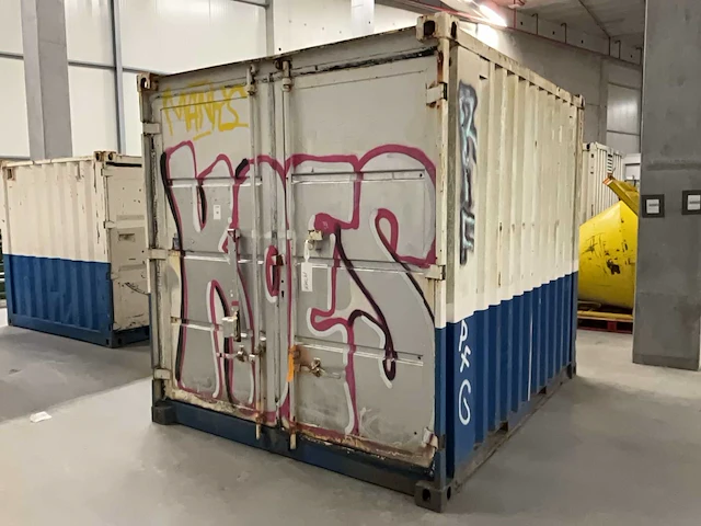 8ft opslagcontainer - afbeelding 1 van  8