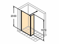 8p1205 douchewand - afbeelding 2 van  3