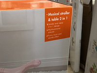 8x 2-in-1 baby walker/loopwagen (loopwagen en speeltafel) musical stroller - afbeelding 4 van  5