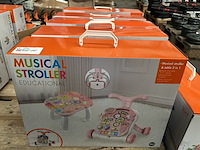 8x 2-in-1 baby walker/loopwagen (loopwagen en speeltafel) musical stroller - afbeelding 2 van  5