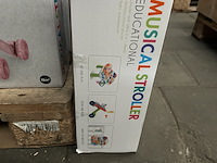 8x 2-in-1 baby walker/loopwagen (loopwagen en speeltafel) musical stroller - afbeelding 5 van  5