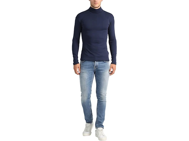 8x 2-pak heren coltrui maat s lower east, navy - afbeelding 2 van  4