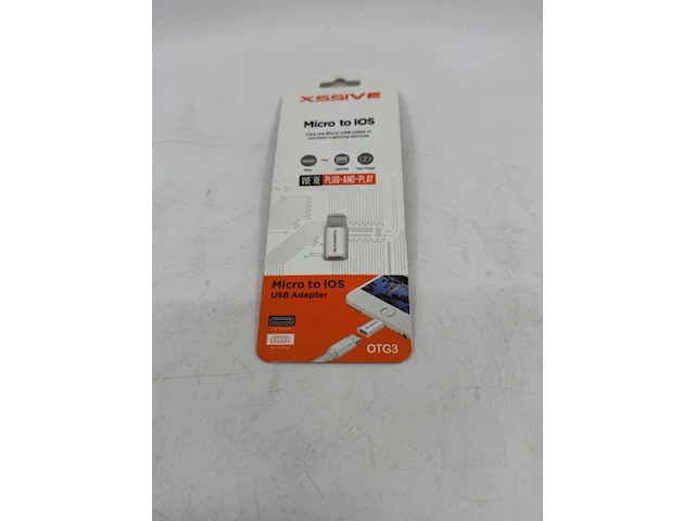 8x adapter micro to ios xssive, otg3 - afbeelding 1 van  4