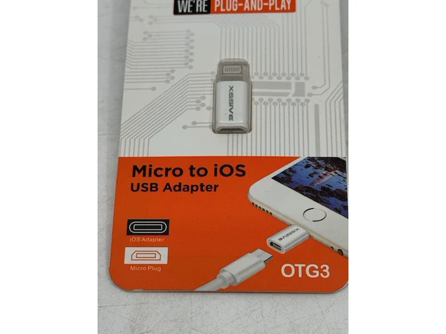 8x adapter micro to ios xssive, otg3 - afbeelding 2 van  4