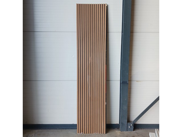 8x akoestisch wandpaneel 260x60, sanderz, brons, 2025 - afbeelding 1 van  4