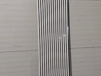 8x akupanel black white 280x60 pvc fineer, wit, 2025 - afbeelding 2 van  4