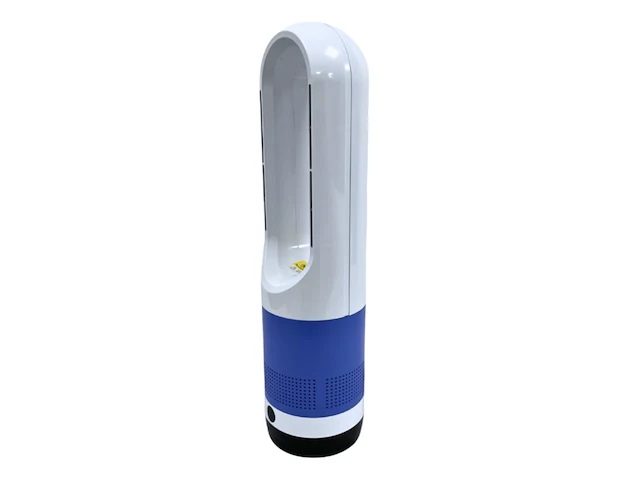 8x bladloze ventilator-kachel warm/koud wit-blauw - afbeelding 1 van  1