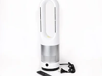 8x bladloze ventilator-kachel warm/koud wit-zilver - afbeelding 1 van  1
