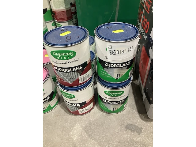 8x blikken lakverf koopmans verf - afbeelding 1 van  5