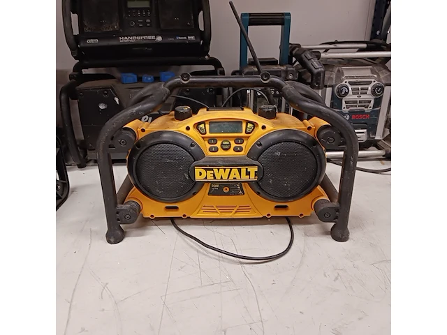 8x bouwradio's, makita, bosch, elu en dewalt - afbeelding 6 van  10