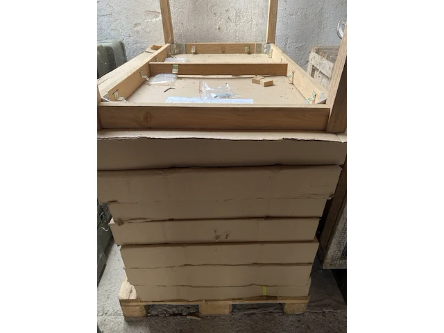 8x buiten tafel onderstel, bruin, nieuw - afbeelding 2 van  5