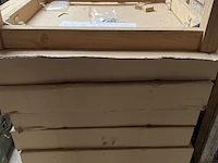 8x buiten tafel onderstel, bruin, nieuw - afbeelding 2 van  5