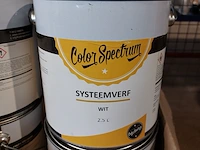 8x colorspectrum met o.a betoncoating ral 7035 2.5l - afbeelding 2 van  4