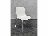 8x conferentiestoel designmix wit - afbeelding 8 van  29