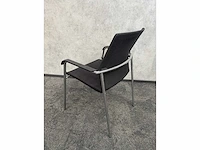 8x conferentiestoel designmix zwart/chroom - afbeelding 24 van  26