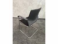 8x conferentiestoel designmix zwart/chroom - afbeelding 4 van  26