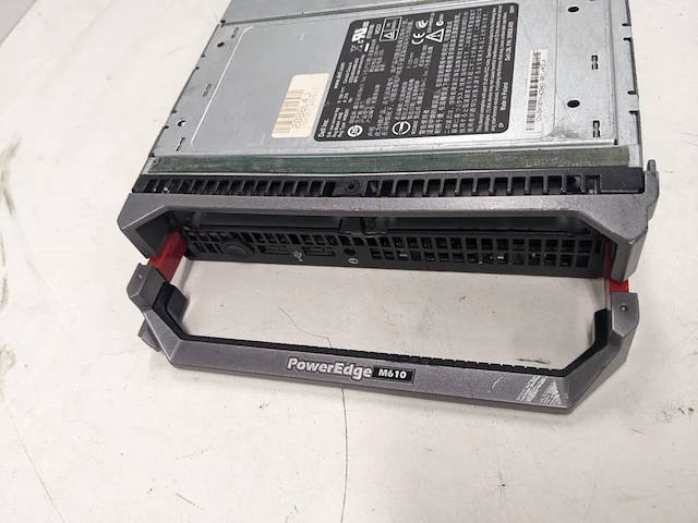 8x dell™ poweredge™ m610 - krachtige en schaalbare blade-server, dell, grijs / chroom - afbeelding 6 van  9