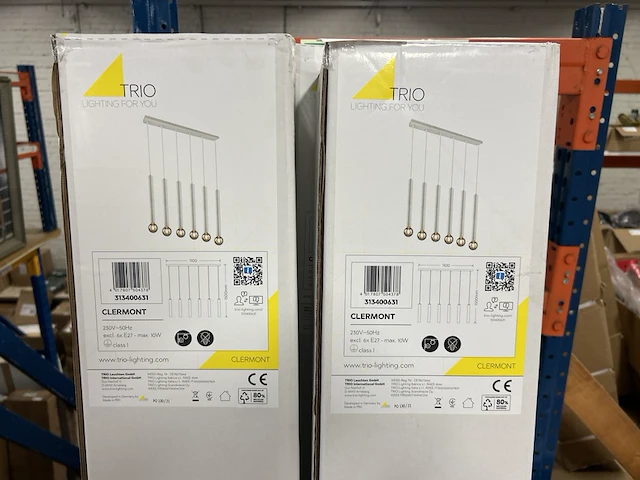 8x design hanglamp trio, clermont - afbeelding 3 van  5