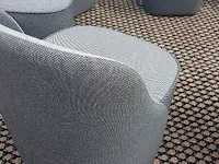 8x designstoel langranja, room pouf, grijs/blauw, bouwjaar 2021 - afbeelding 7 van  9