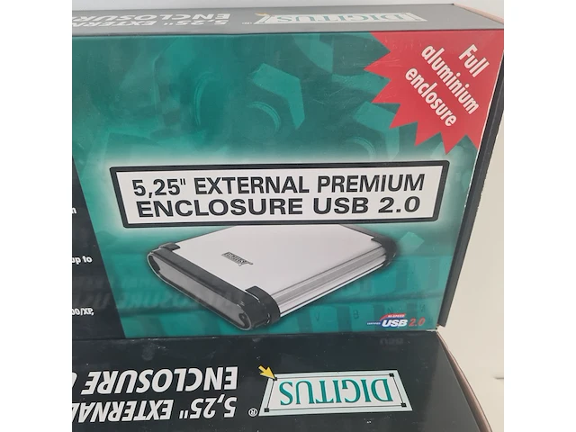 8x digitus externe 5¼ inch behuizing usb digitus, da-70521-1 - afbeelding 5 van  5