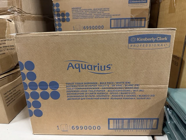 8x dispenser voor toiletpapier aquarius, 6990000 - afbeelding 3 van  4
