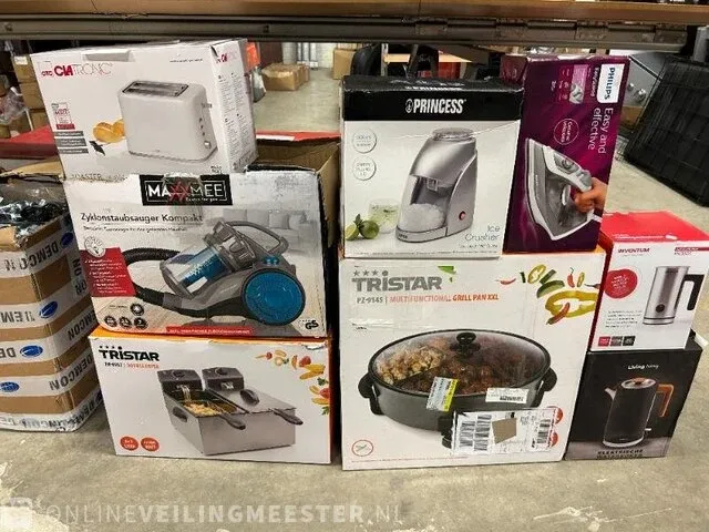 8x diverse huishoudelijke apparaten keuken w.o. philips, princess, tristar - afbeelding 1 van  6