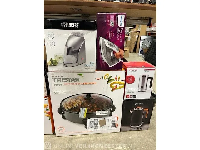 8x diverse huishoudelijke apparaten keuken w.o. philips, princess, tristar - afbeelding 3 van  6