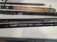 8x diverse vishengels en toebehoren, o.a.shimano, konger - afbeelding 4 van  30