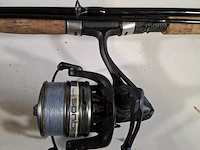 8x diverse vishengels en toebehoren, o.a.shimano, konger - afbeelding 15 van  30