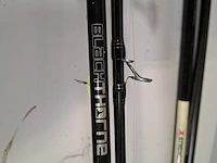 8x diverse vishengels en toebehoren, o.a.shimano, konger - afbeelding 17 van  30