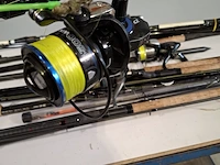 8x diverse vishengels en toebehoren, o.a.shimano, konger - afbeelding 28 van  30