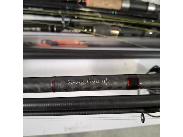 8x diverse vishengels en toebehoren, o.a.shimano, konger - afbeelding 30 van  30