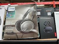 8x diversen w.o. koptelefoon, oordoppen, w.o. philips, sony, jvc - afbeelding 3 van  4