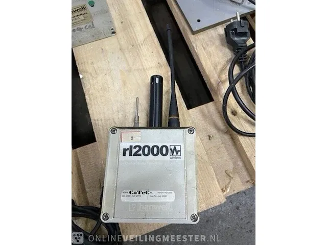8x draadloze sensor hanwell, rl2000 - afbeelding 3 van  5