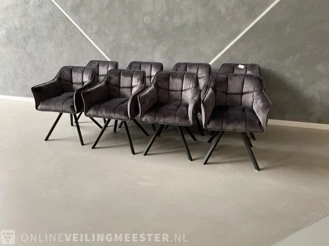 8x eetkamerstoel - afbeelding 9 van  10