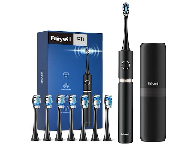8x elektrische tandenborstel set fairywill , p11 - afbeelding 1 van  2
