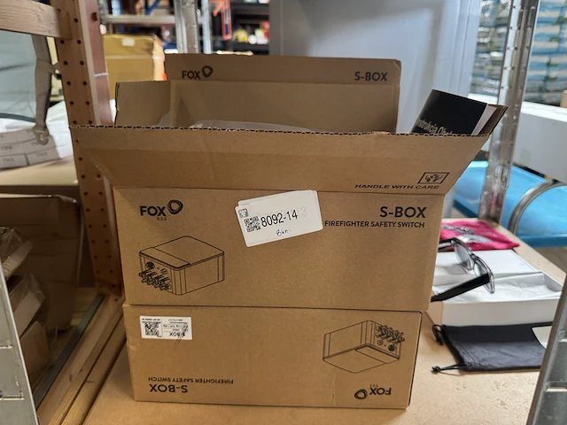 8x fox ess s-box fire safety switch brandmelder - afbeelding 2 van  3
