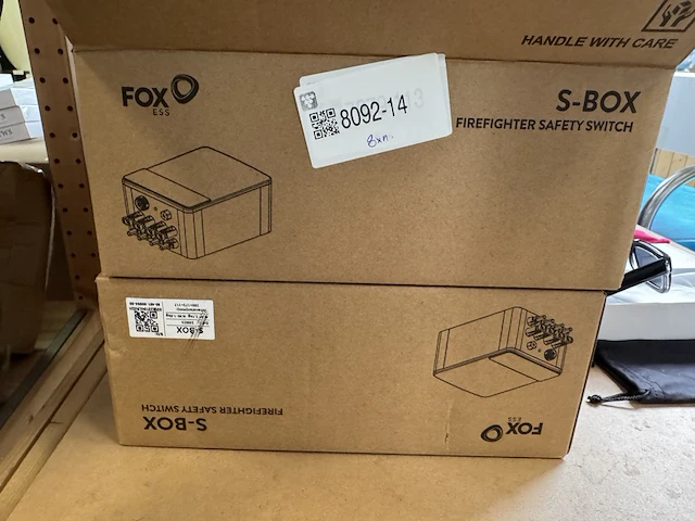 8x fox ess s-box fire safety switch brandmelder - afbeelding 3 van  3