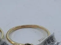 8x gouden ring, 14 karaats - afbeelding 6 van  14