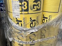 8x isolatie 8000x600x150mm rd:3,75(=4,80m) isover rollisol plus - afbeelding 3 van  5