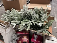 8x kerstartikelen w.o. verlichting en kerstbomen - afbeelding 4 van  7