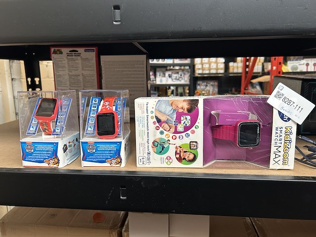 8x kids smart watch w.o. vtech, paw patrol, sonic, pokémon - afbeelding 4 van  5