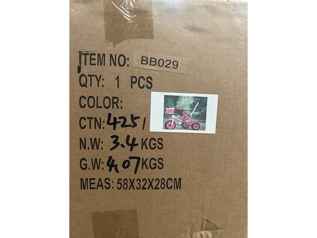 8x kinderfiets driewieler/trike i-wannahave - afbeelding 3 van  8