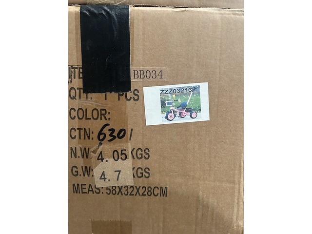 8x kinderfiets driewieler/trike i-wannahave - afbeelding 4 van  8